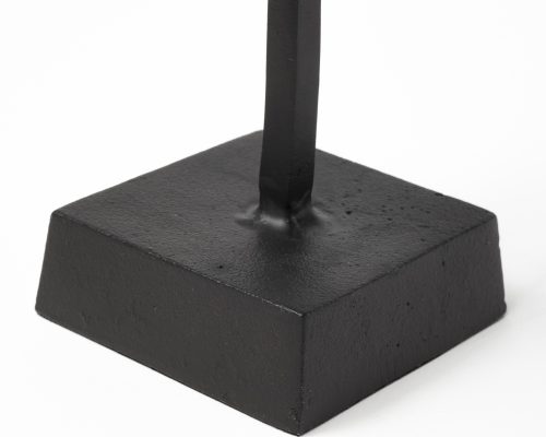Mercana Caleb 4L x 5W Black Metal Tribal Figurine - Image 9