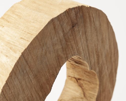 Mercana Ironwood II (Small) 13L x 4W Natural Wooden Circular Object - Image 9