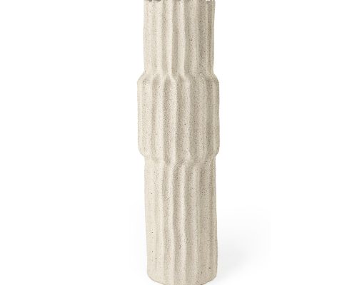 Alternative view of Mercana Cardon 23.0H Cream Ceramic Vase