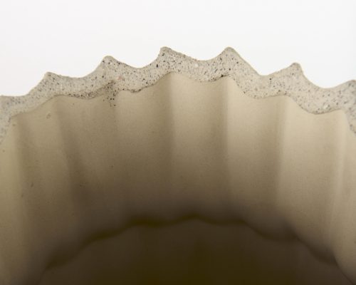 Mercana Cardon 23.0H Cream Ceramic Vase - Image 9