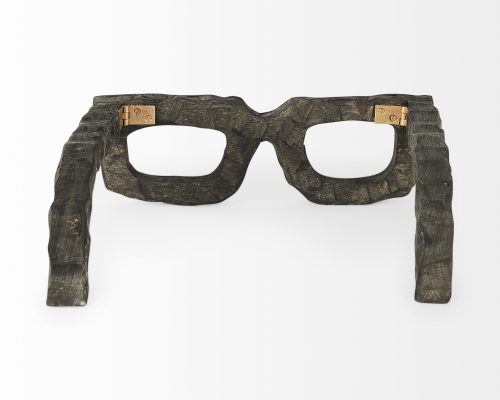 Mercana Elliot 13L x 14W Brown Wooden Eyeglasses - Image 8