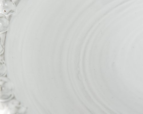 Mercana Basin 16" Round Off-White Glazed Decorative Bowl - Image 8