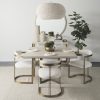 Mercana Cardon 23.0H Cream Ceramic Vase