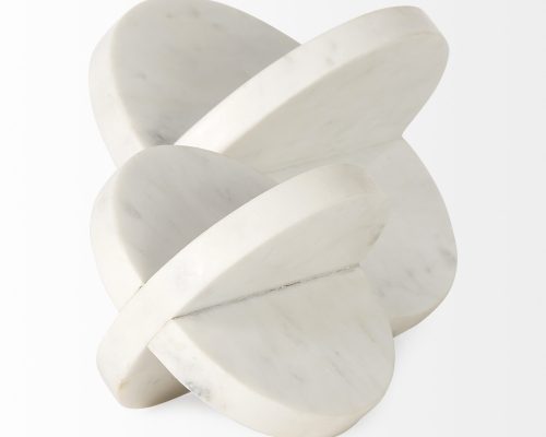 Mercana Sophia 6.0"L x 6.0"W x 6.0"H Small Marble Ornament - Image 7
