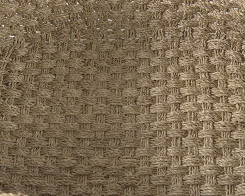 Mercana Emra (Set of 3) Light Brown Seagrass Rectangular Basket W/ Handles - Image 8