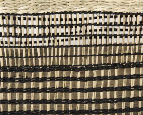 Mercana Nia (Set of 2) Light Brown Seagrass Rectangular Basket with Handles - Image 6