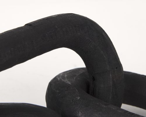 Mercana Alix 29.0L x 5.0W x 5.0H Black Wood Link Chain Decorative Object - Image 11
