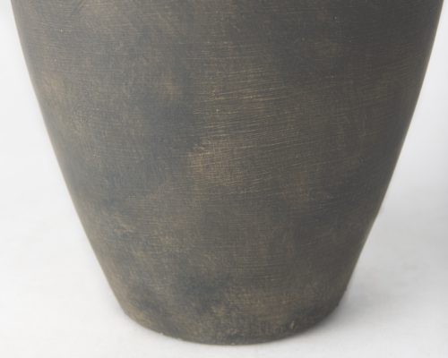 Mercana Kilian Medium Brown-Gray Double Ear Vase - Image 9