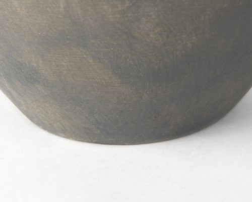 Mercana Kilian Short Brown-Gray Double Ear Vase - Image 9