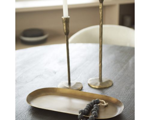 Mercana Payson 18.0L x 8.5W x 0.8H Aluminum Candle Tray - Image 3