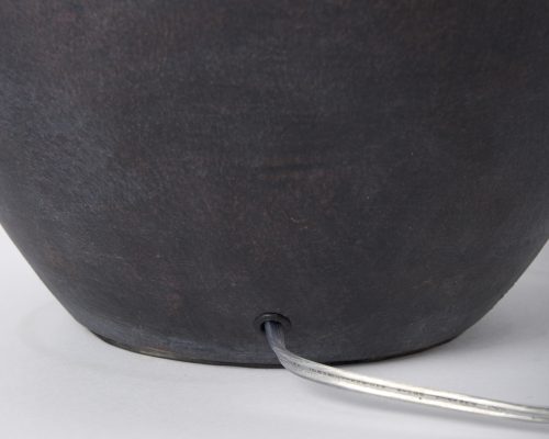 Mercana Marvin Black Ceramic Table Lamp - Image 10