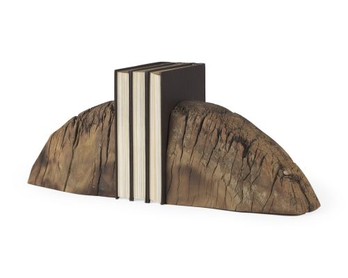 Mercana Incana Handmade Reclaimed Wooden Bookends
