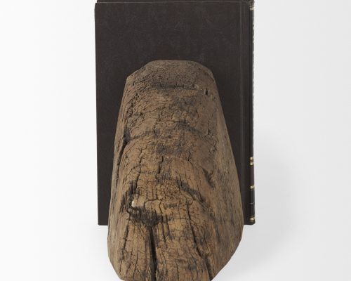 Mercana Incana Handmade Reclaimed Wooden Bookends - Image 3