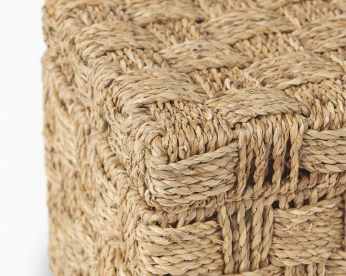 Mercana Hanalei Set of 2 Seagrass Boxes with Lids - Image 8