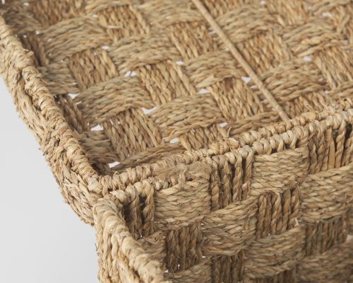 Mercana Hanalei Set of 2 Seagrass Boxes with Lids - Image 11