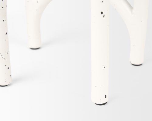 Mercana Springe White & Gray Speckled Arch Decorative Object (Set of 2) - Image 8