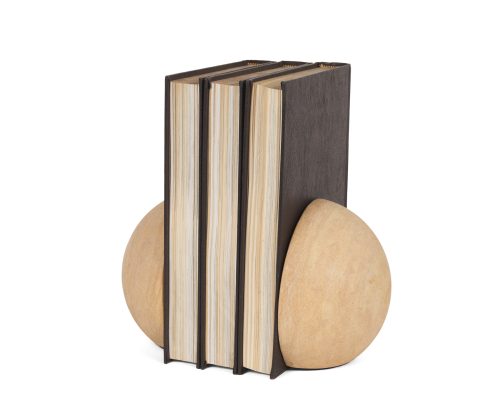 Alternative view of Mercana Rahmi Sandstone Orb Bookends