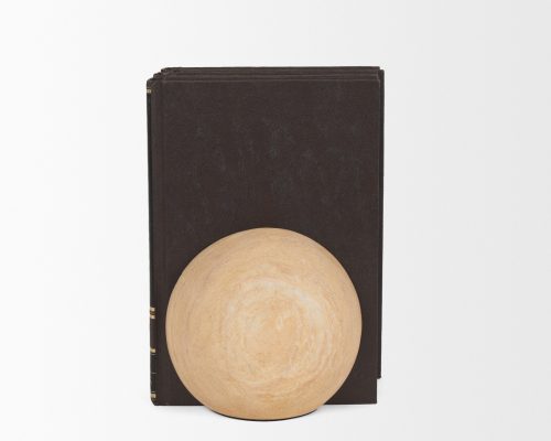 Mercana Rahmi Sandstone Orb Bookends - Image 5
