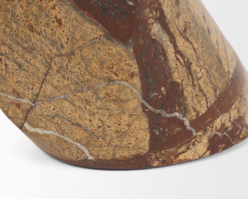 Mercana Rahima Brown Forest Marble Angled Bookends - Image 9