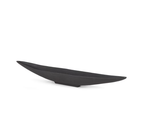 Alternative view of Mercana Piero Small Matte Black Metal Decorative Bowl