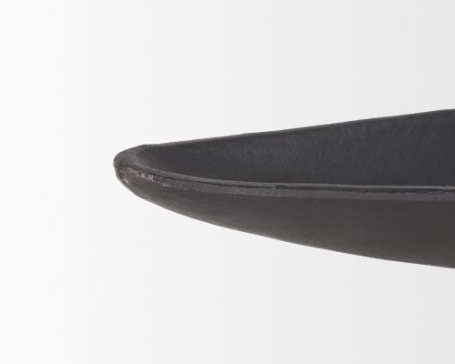 Mercana Piero Small Matte Black Metal Decorative Bowl - Image 6