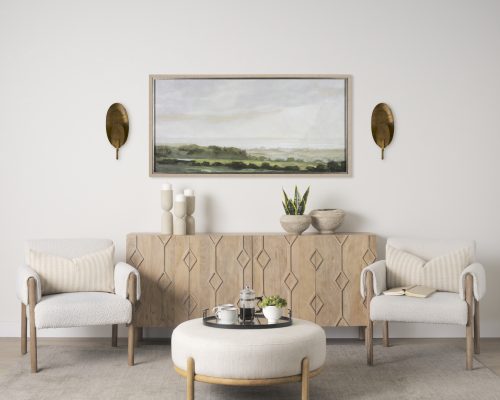 Mercana Clarence 7.0L x 5.3W x 17.0H Metal Hammered Gold Round Wall Sconce