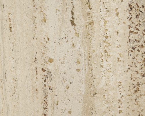 Mercana Shivon 84" Rectangular Light Brown Mango Wood W/ Travertine Dining Table - Image 4