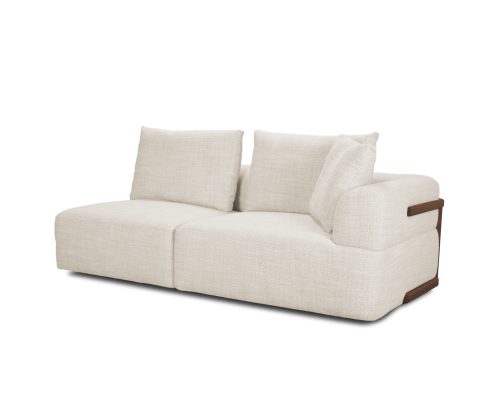 Mercana Warner Oatmeal 2 Piece Long Sofa Set - Image 4