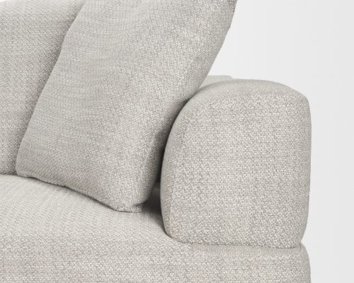 Mercana Warner Gray 2 Piece Long Sofa Set - Image 5