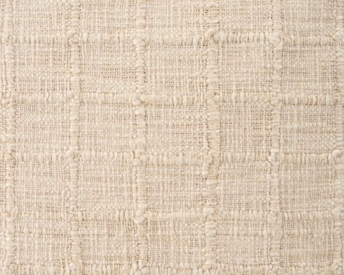 Mercana Jacory Cream Checker Textured Decorative Pillow Cover - Image 10