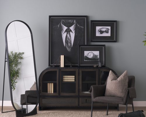 Mercana Suspension Set of 2 19L x 4W Brown Wrought Iron Suspension Bridge Bookends - Image 4