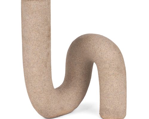 Alternative view of Mercana Kailyn Resin Textured Concrete Gray Decorative Object