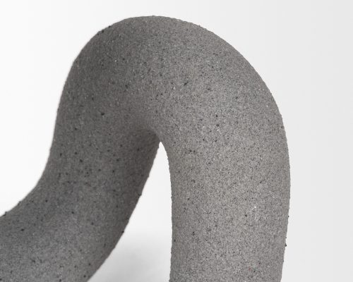 Mercana Kailyn Resin Textured Concrete Gray Decorative Object - Image 7