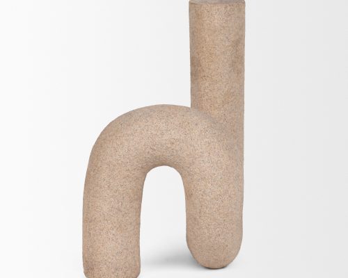 Mercana Kailyn Resin Textured Concrete Gray Decorative Object - Image 6