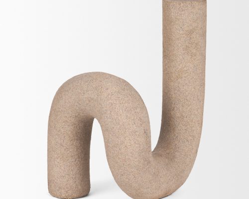 Mercana Kailyn Resin Textured Concrete Gray Decorative Object - Image 7