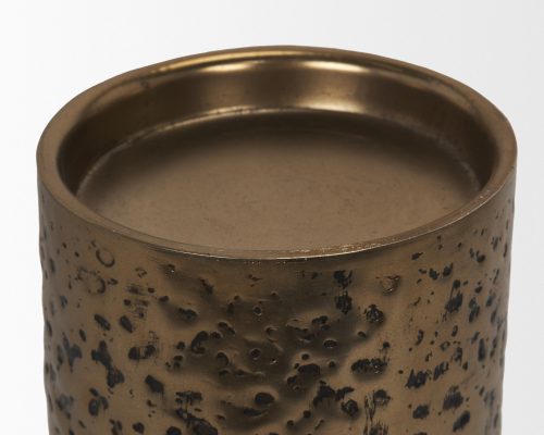 Mercana Akira Large Metal Pillar Candle Holder - Image 7