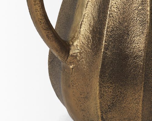 Mercana Anya Scalloped Petal Cast Metal Jug - Image 8