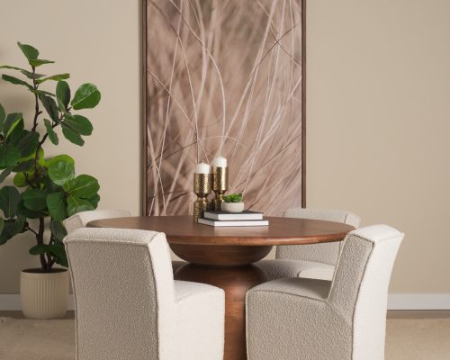 Mercana Akira Small Metal Pillar Candle Holder