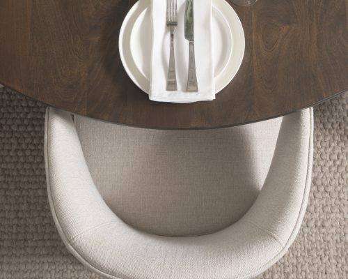 Mercana Terra Fluted Dining Table - 4 Niles Chairs - Terra Sideboard - Image 4