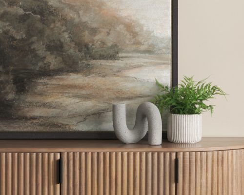 Mercana Kailas Resin Textured Decorative Object