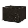 Mercana Quadra 20" Solid Cappuccino Marble Square Coffee Table