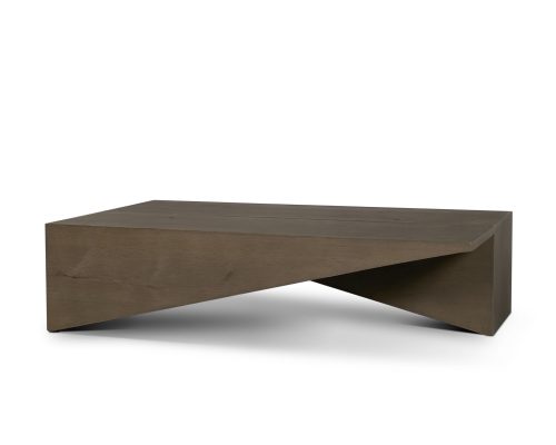 Mercana West Oak Wood Rectangular Coffee Table