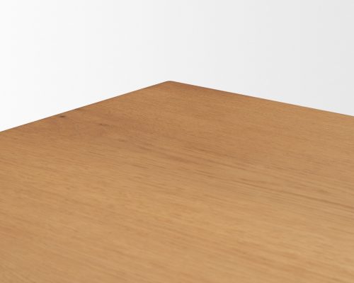 Mercana Rowan Light Brown Oak Wood Closed 4 Door Sideboard - Image 11