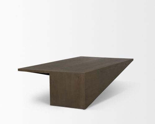 Mercana West Oak Wood Rectangular Coffee Table - Image 5