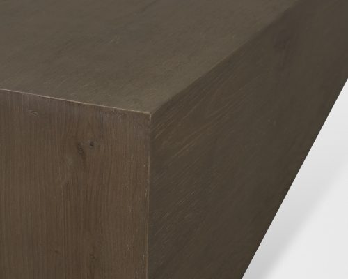 Mercana West Oak Wood Rectangular Coffee Table - Image 7
