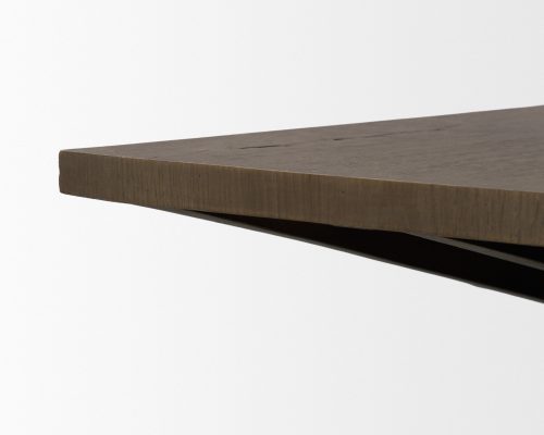 Mercana West Oak Wood Rectangular Coffee Table - Image 8