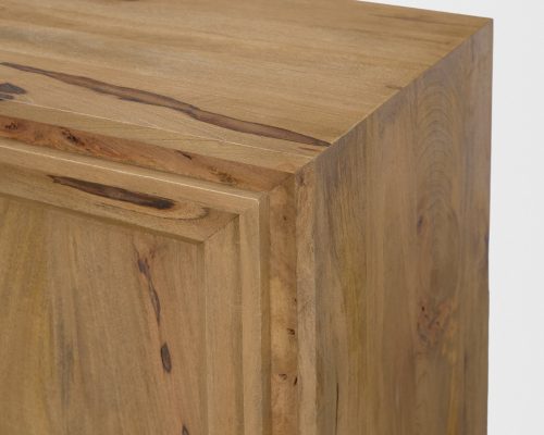 Mercana Notts Brown Wood 2-Door Accent Cabinet - Image 10