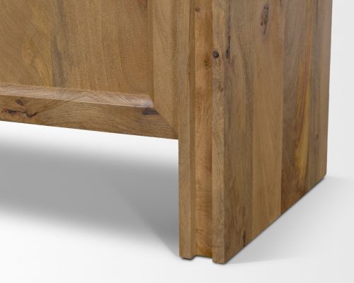 Mercana Notts Brown Wood 2-Door Accent Cabinet - Image 13