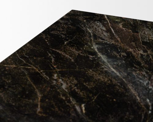 Mercana Quadra 20" Solid Cappuccino Marble Square Coffee Table - Image 6