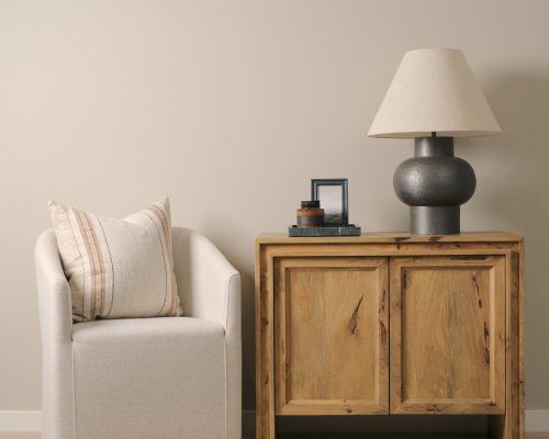 Mercana Notts Brown Wood 2-Door Accent Cabinet